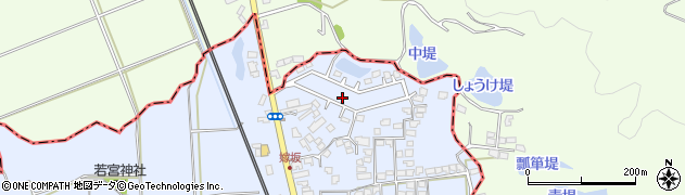 株式会社和調査設計　宇城営業所周辺の地図