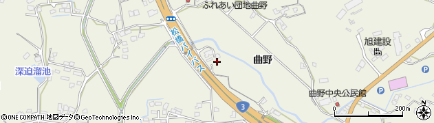 熊本県宇城市松橋町曲野1005周辺の地図