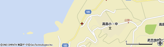 長崎県長崎市高島町303周辺の地図