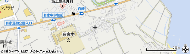 長崎県南島原市有家町蒲河27周辺の地図