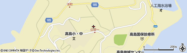 長崎県長崎市高島町1895周辺の地図