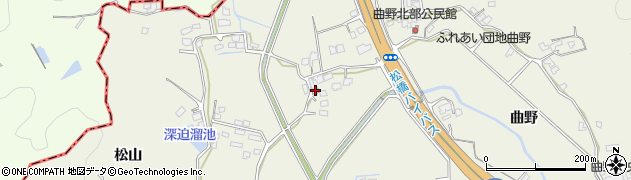 熊本県宇城市松橋町曲野362周辺の地図