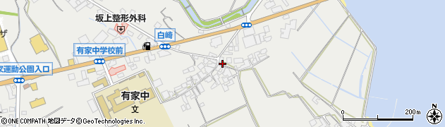 長崎県南島原市有家町蒲河401周辺の地図