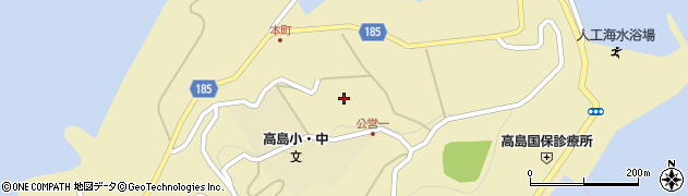 長崎県長崎市高島町1990周辺の地図