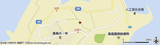 長崎県長崎市高島町1209周辺の地図