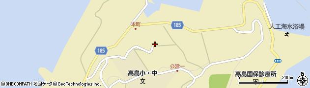 長崎県長崎市高島町1127周辺の地図