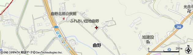 熊本県宇城市松橋町曲野885周辺の地図