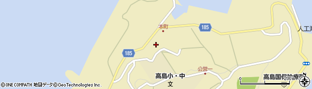 長崎県長崎市高島町1038周辺の地図
