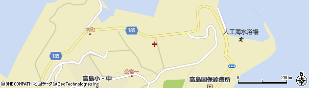 長崎県長崎市高島町1260周辺の地図