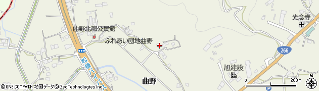 熊本県宇城市松橋町曲野746周辺の地図