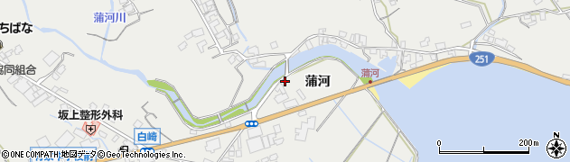 長崎県南島原市有家町蒲河339周辺の地図