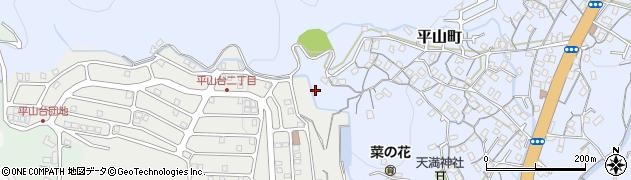 長崎県長崎市平山町131周辺の地図