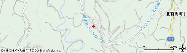 長崎県南島原市北有馬町丙433周辺の地図