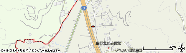 熊本県宇城市松橋町曲野417周辺の地図