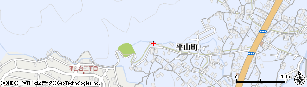 長崎県長崎市平山町355周辺の地図