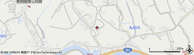 長崎県南島原市有家町蒲河606周辺の地図