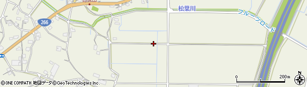 熊本県宇城市松橋町古保山周辺の地図