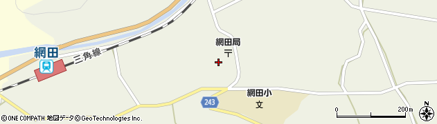 網田郵便局 ＡＴＭ周辺の地図
