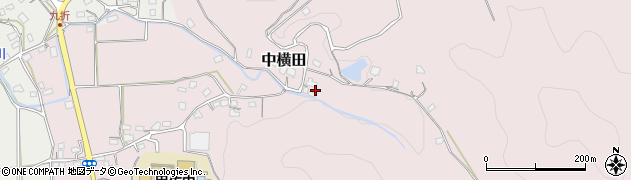 熊本県上益城郡甲佐町中横田907周辺の地図