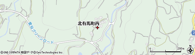 長崎県南島原市北有馬町丙2501周辺の地図