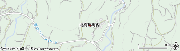 長崎県南島原市北有馬町丙周辺の地図