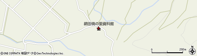 宇土市網田焼の里資料館周辺の地図