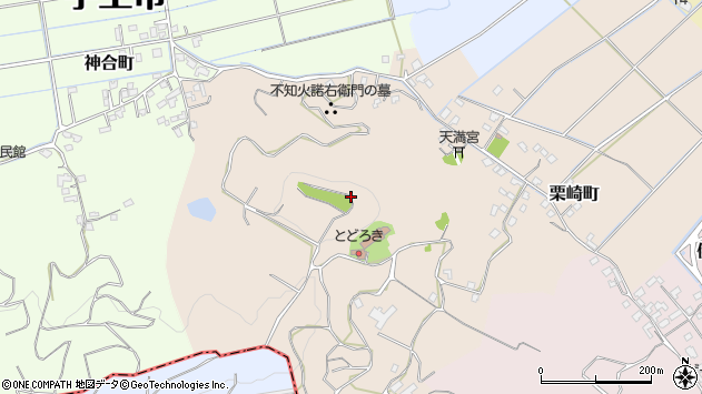 〒869-0425 熊本県宇土市栗崎町の地図