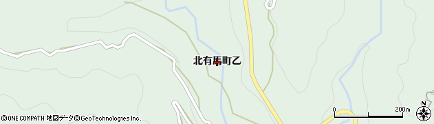 長崎県南島原市北有馬町（乙）周辺の地図