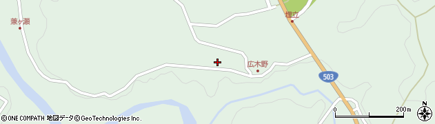 宮崎県西臼杵郡五ヶ瀬町三ヶ所9290周辺の地図