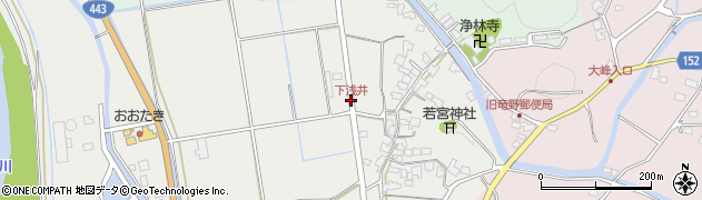 下浅井周辺の地図