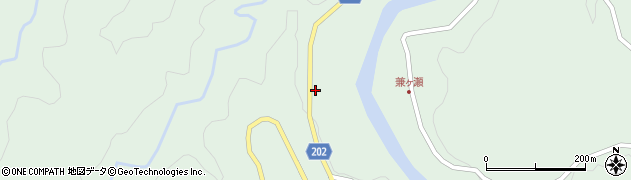 宮崎県西臼杵郡五ヶ瀬町三ヶ所2249周辺の地図