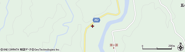 宮崎県西臼杵郡五ヶ瀬町三ヶ所2194周辺の地図