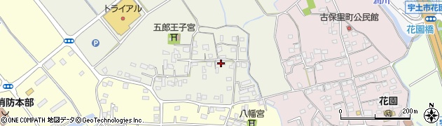 熊本県宇土市善道寺町712周辺の地図