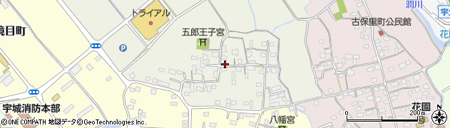 熊本県宇土市善道寺町665周辺の地図