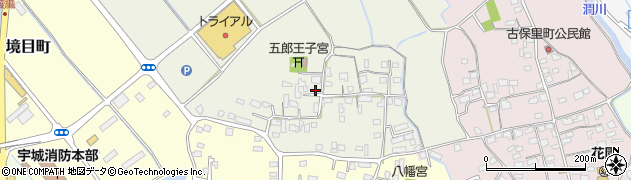 熊本県宇土市善道寺町673周辺の地図