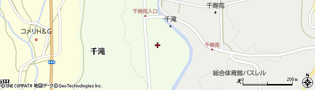 熊本県上益城郡山都町千滝29周辺の地図