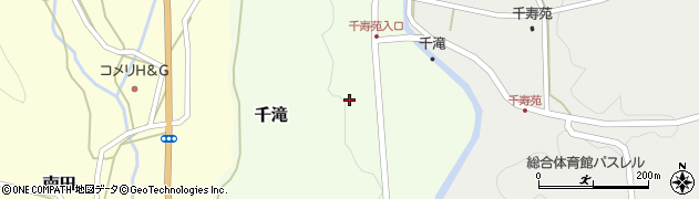 熊本県上益城郡山都町千滝24周辺の地図