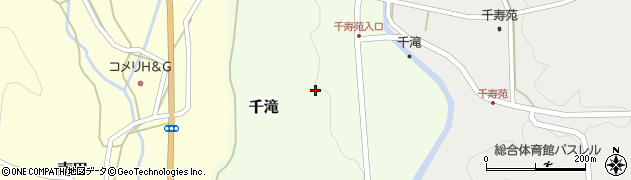 熊本県上益城郡山都町千滝71周辺の地図