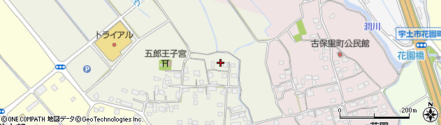 熊本県宇土市善道寺町636周辺の地図