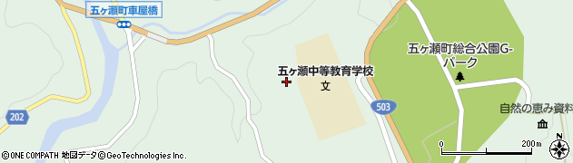 宮崎県西臼杵郡五ヶ瀬町三ヶ所9316周辺の地図