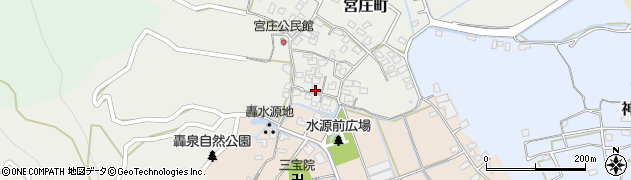 熊本県宇土市宮庄町166周辺の地図