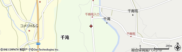 熊本県上益城郡山都町千滝217周辺の地図