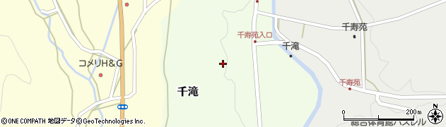 熊本県上益城郡山都町千滝72周辺の地図