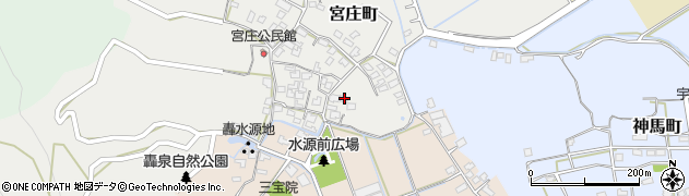 熊本県宇土市宮庄町127周辺の地図