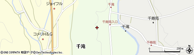 熊本県上益城郡山都町千滝15周辺の地図