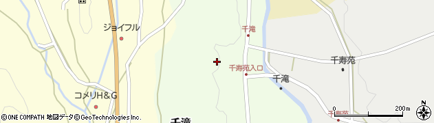 熊本県上益城郡山都町千滝107周辺の地図