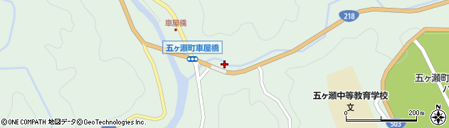 宮崎県西臼杵郡五ヶ瀬町三ヶ所9352周辺の地図