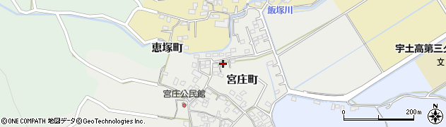 熊本県宇土市宮庄町93周辺の地図