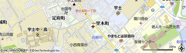 田尻理容店周辺の地図