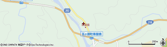 宮崎県西臼杵郡五ヶ瀬町三ヶ所10650周辺の地図